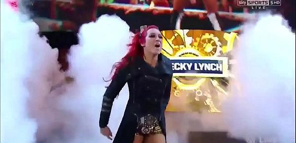  Becky Lynch vs Emma. Raw.